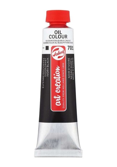 Talens Art Creation Yağlı Boya 40 Ml Ivory Black 701 10 Renk