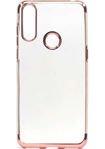 Alcatel 3X 2019 Kılıf Zore Dört Köşeli Lazer Silikon Kılıf