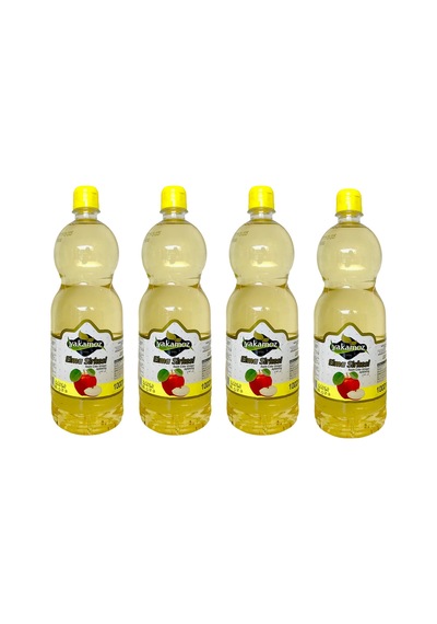 Yakamoz Elma Sirkesi 1000 Ml Pet X 4 Adet