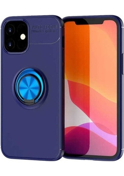 Apple Uyumlu iPhone 12 Mini Kılıf Zore Ravel Silikon Kapak Mavi