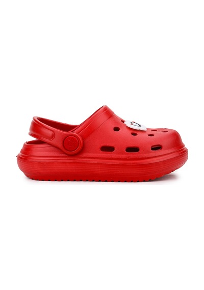 Kiko Kids Eva Plaj Havuz Okul Kreş Kız Çocuk Terlik Twg 755 Kırmızı