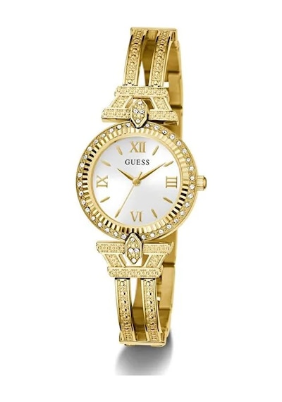 Guess Gugw0864l2 Altın Kaplama Taşlı Kadın Kol Saati Altın