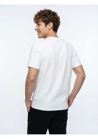LOFT Regular Fit Erkek Tshirt K.kol Lf2042994 Q1.v1 Beyaz