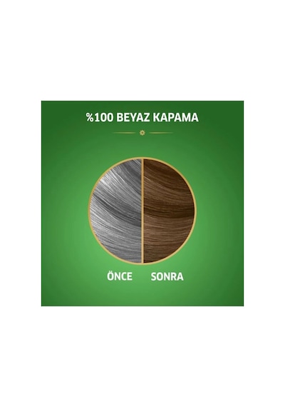 Hubrendy Tedarik Naturals Saç Boyası Küllü Kumral 7/1