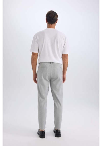 DeFacto Jogger Düz Paça Her Yöne Esneyen Yazlık Kumaş Pantolon -  T6317AZ25SPGR210