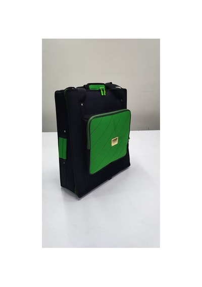 Cms 1000 Mikser İçin Uyumlu Soft Case Çanta Kılıf - Siyah - Yeşil.
