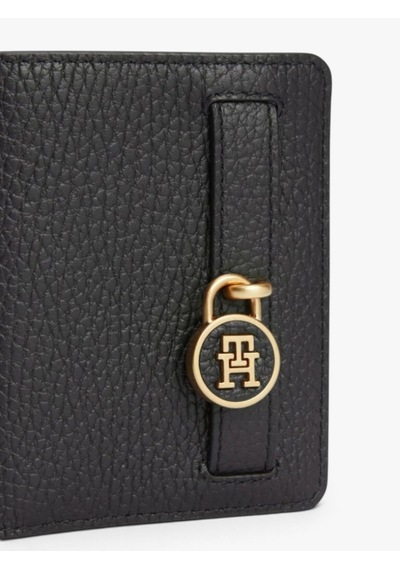 Tommy Hilfiger Amerıcan Icon Bıfold Wallet Kadın Siyah Cüzdan - Aw0aw18943