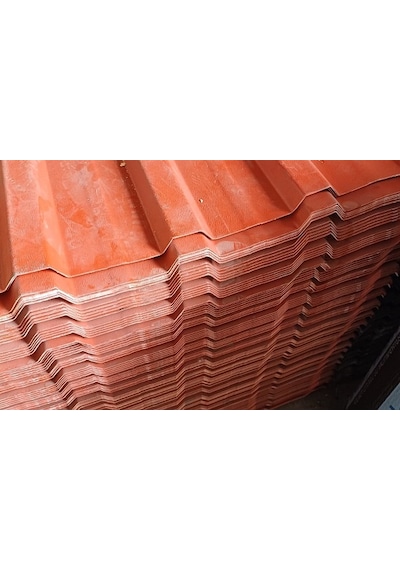 Trazpez Levha 5 Adet 200 Cm Pvc Çatı Kaplama Levhası Çatı Peneli