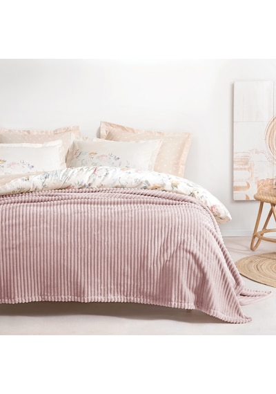 Yataş Bedding Holly Wellsoft Battaniye (Çift Kişilik) - Pudra