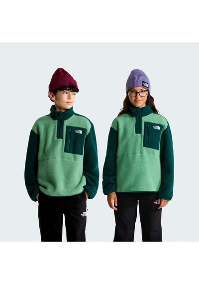 The North Face Teen Yumıorı 1/4 Zıp Jacket Unisex Genç Çocuk Ceket Nf0a8j61jzx1 Çok Renkli