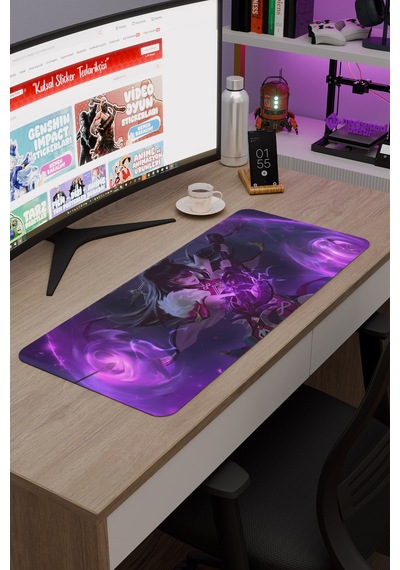 Beidou Genshin Impact Anime Gacha V3 - 70x30 Xl Gaming Mouse Pad Fare Altlığı