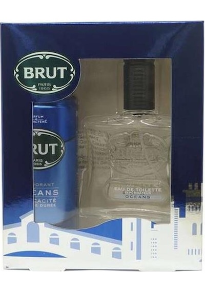 Brut Ocean Erkek Parfüm EDT 100 ML + Ocean Erkek Sprey Deodorant 200 ML