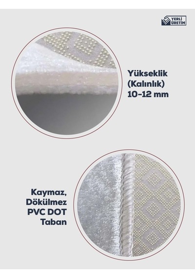 Seksek Oyun Halısı Yıkanabilir Kaymaz Taban Çocuk Odası 6296c 001