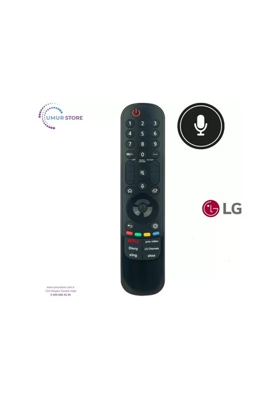 Lg İle Uyumlu Model Oled65g3pua Webos Smart Tv Kumanda-mikrofonlu