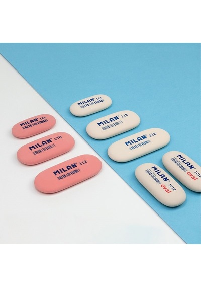 Mılan Cmm1012 Sentetik Oval Silgi - 12adet