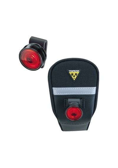 Topeak Tail Lux Klıpsli Kask Ve Çanta Uyumlu Arka Lamba Siyah