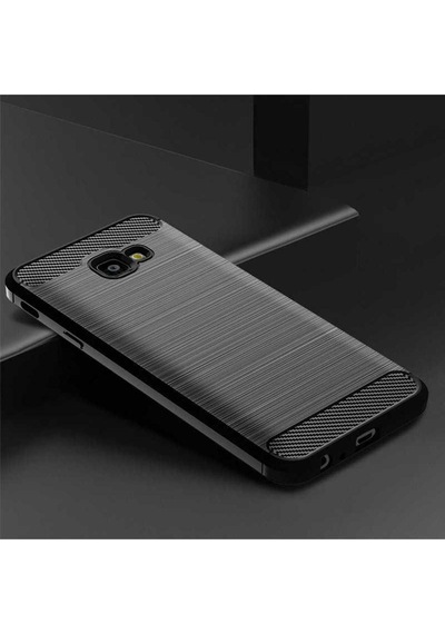 Samsung Uyumlu Galaxy J4 Plus Kılıf Zore Room Silikon Kapak Siyah