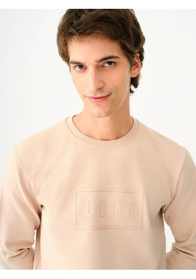 Loft Erkek Sweatshirt Bej Lf2037097 25kp69000104 P69520 Bej