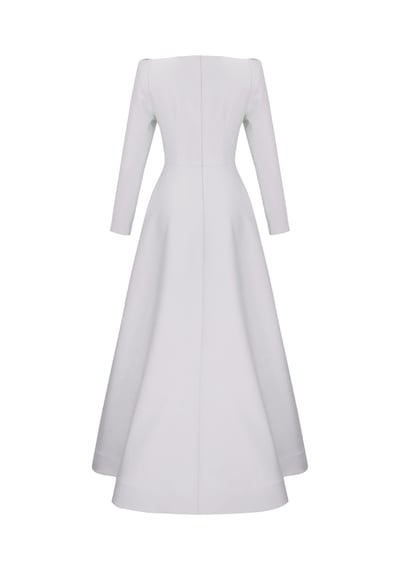 Senna Pulıce Dress Ekru Ekru