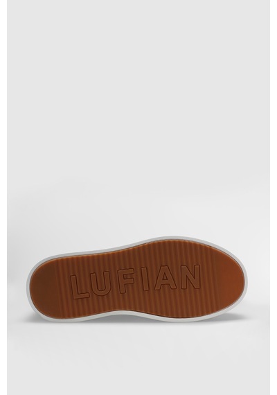 Lufian Anton Erkek Deri Sneaker Ayakkabı Beyaz