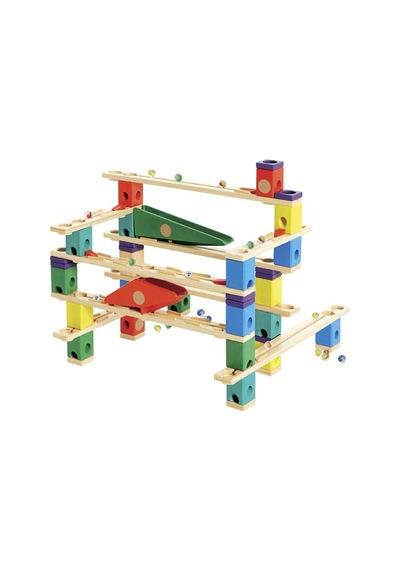 Hape Quadrilla Vertigo Ahşap Bilye Yarış Seti 134 Parça 4 Yaş Ve Üzeri Eğitici Oyuncaklar Standart