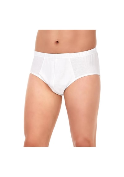 3 Adet Yıldız Erkek Pamuklu Süprem Slip Külot 03 Beyaz