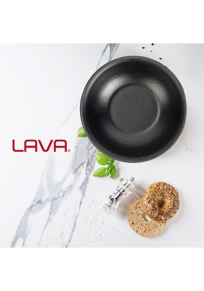 Lava Döküm Yuvarlak Çorba Kasesi Çap Ø 14cm. Bordo