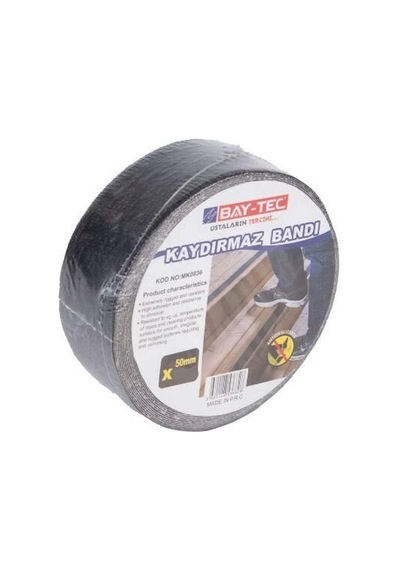 Merdiven Kaydırmaz Bant 50mm X 25mt Siyah Mk0840 Baytec