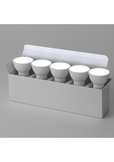 Kes046 Kendal Led Spot Ampul 5w 450 Lümen 5'li Paket 6500k Beyaz