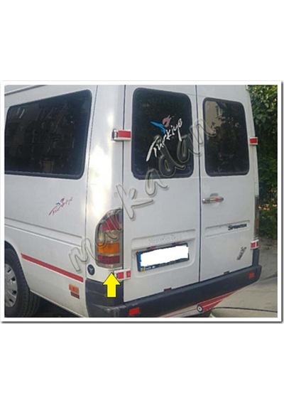 Markadan Mercedes Sprinter Krom Stop Çerçevesi 1998-2006 2  Parça