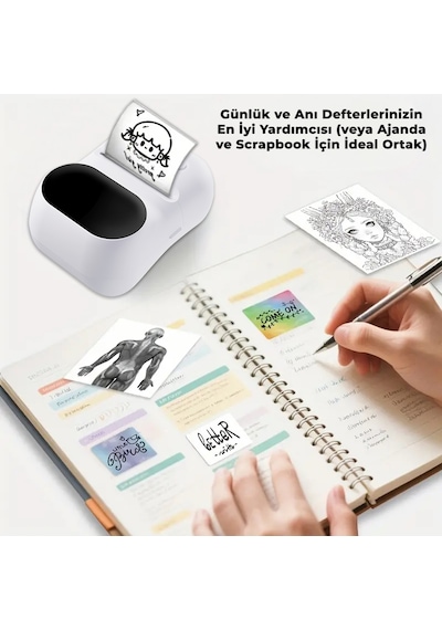 İdragon Taşınabilir Termal Barkod Ve Etiket Yazıcı - Android Ve Apple iOS Uyumlu