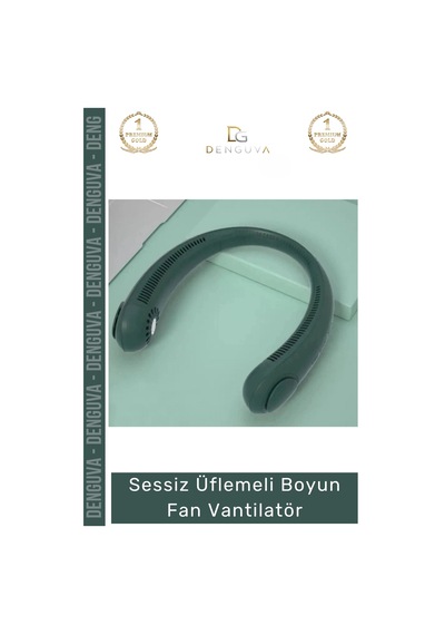 Boyunvantilatörü Sessiz Şarjlı Taşınabilir Mini Usb Giyilebilir Hava Soğutucu Üflemeli Boyun Vantil