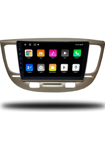 Avaydel Kia Rio Android Carplay Multimedya 2004-2007 8GB RAM + 128GB Hafıza + 4 Çekirdek