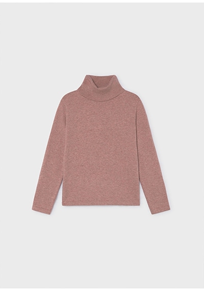 Mayoral Kış Sezon Kız Çocuk Uzun Kol Balıkçı Yaka Triko Bady Tshirt - Pembe