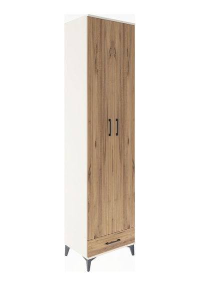 Hyperion Dolap 6 Raflı Tek Çekmeceli 2 Kapaklı 60x44x243 Ayta... Aytaşı Hyperion Dolap 6 Raflı Tek Çekmeceli 2 Kapaklı 60x44x243 Ayta... Aytaşı