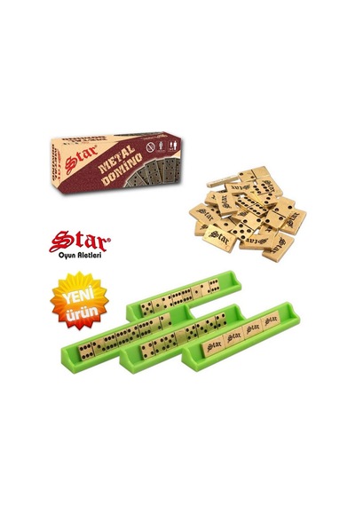 Star Domino Zamak Büyük Boy Domino Oyun Seti
