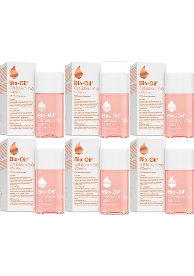 Bio-Oil Çatlak Oluşumunu Önleyici Cilt Bakım Yağı 6 x 60 ML