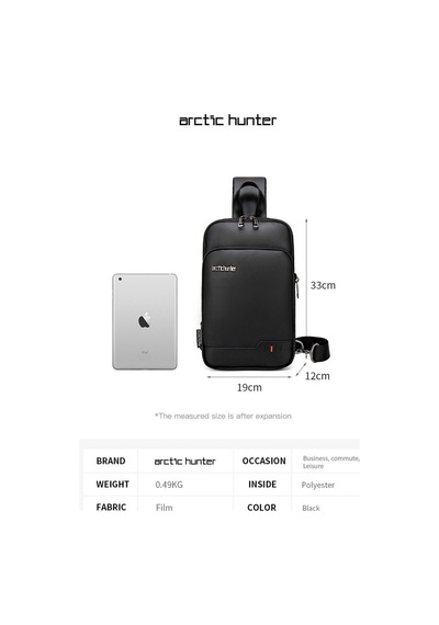 Arctic Hunter Xb00113 Siyah Omuz Çantası Diğer