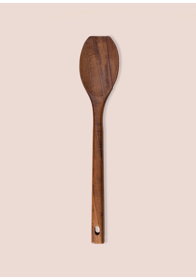 The Mia Natura Akasya Spatula 34x7 Cm Kahverengi