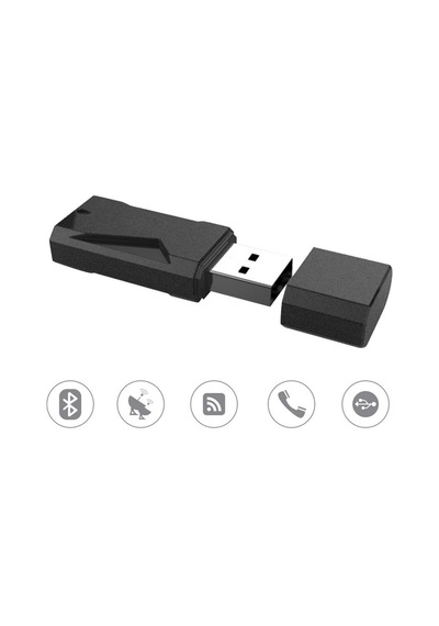 Usb Bt 5.0 Handsfree Kablosuz Verici Alıcı Stereo Ses Adaptörü Da