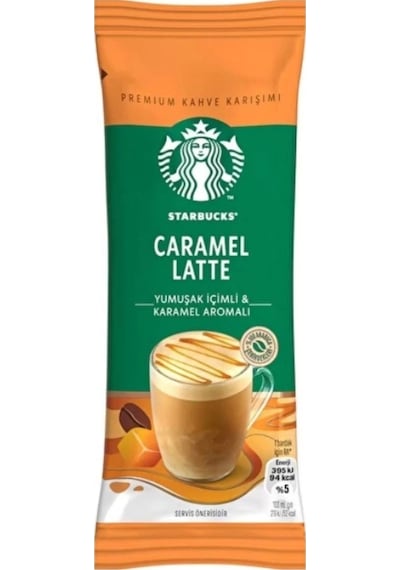 Starbucks Caramel Latte Hazır Kahve 10 x 23 G