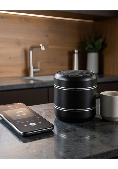 Taşınabilir Silindir Tasarım Bluetooth 5.0 Hoparlör Uczzzminispeakersilindir-6