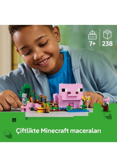 Minecraft Yavru Domuz Evi 21268