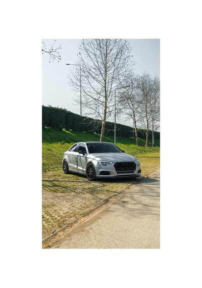 Audi A3 8v Sedan 2016-2020 Ön Lip Sportif Görünüm & Premium Tampon Eki