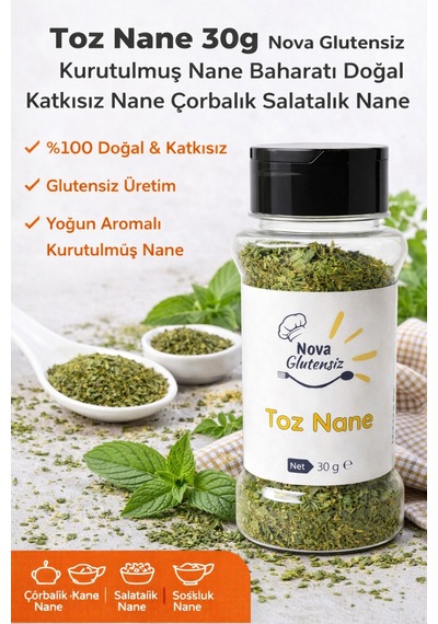 Nova Glutensiz Toz Nane 30 G