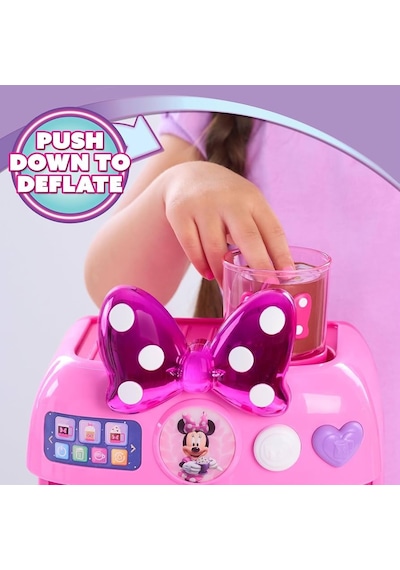 Gioc-hi Prezi-osi Min-nie Mouse Sevimli 10 Parça Işıklı Ve Sesli Sihirli Barista Kahve Makinesi