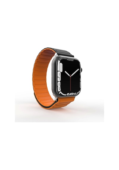 Apple Uyumlu  Watch  10 42mm Redclick Krd-122 Silikon Kordon Strap Kayış