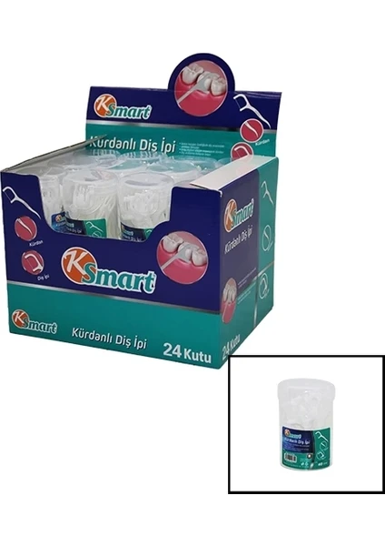Kürdanlı Diş İpi 40 Adet