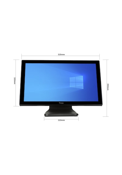 Tiwox Tp-3150+, Intel İ7 5.nesil, 21.5&quot Ekran, 8gb Ram, 128gb Ssd, Endüstriyel, Dokunmatik Pos Pc