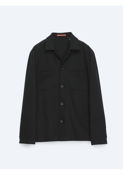 Kip Siyah Düz Modern Fit Örme Takım Elbise Siyah